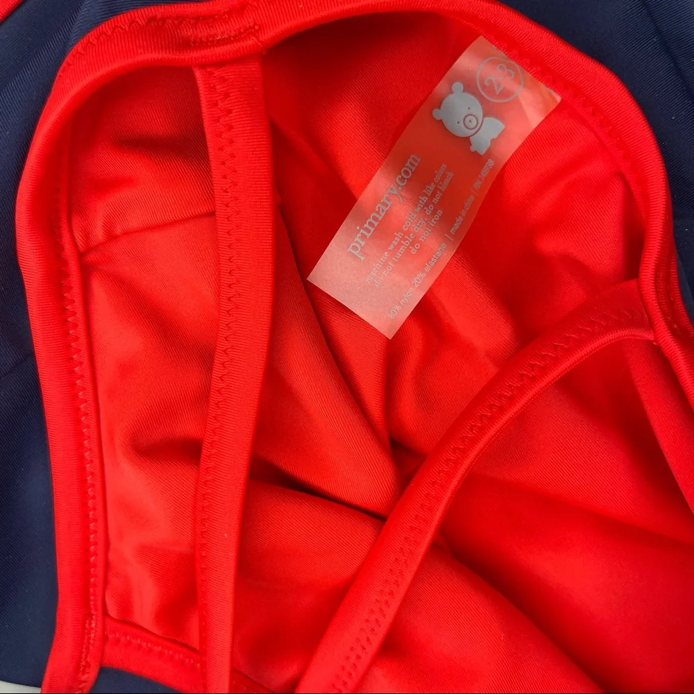 Primary red navy