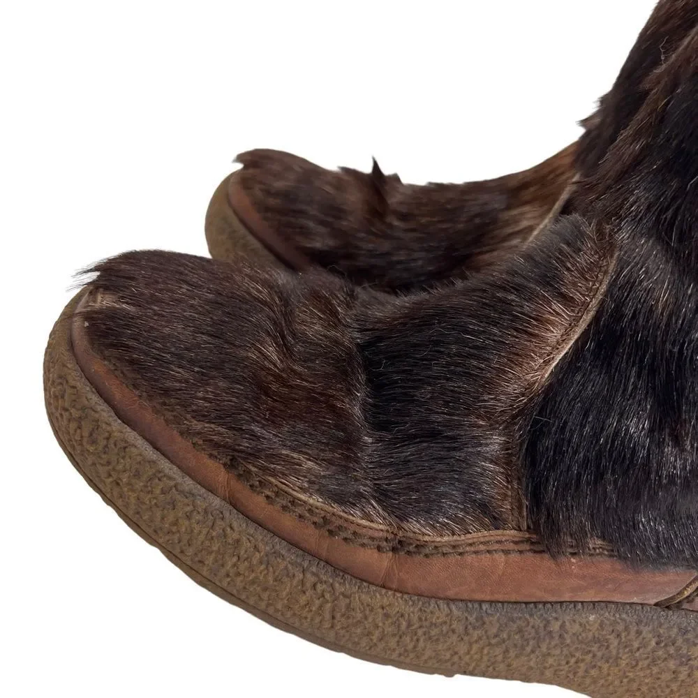 Vintage bare ski soles