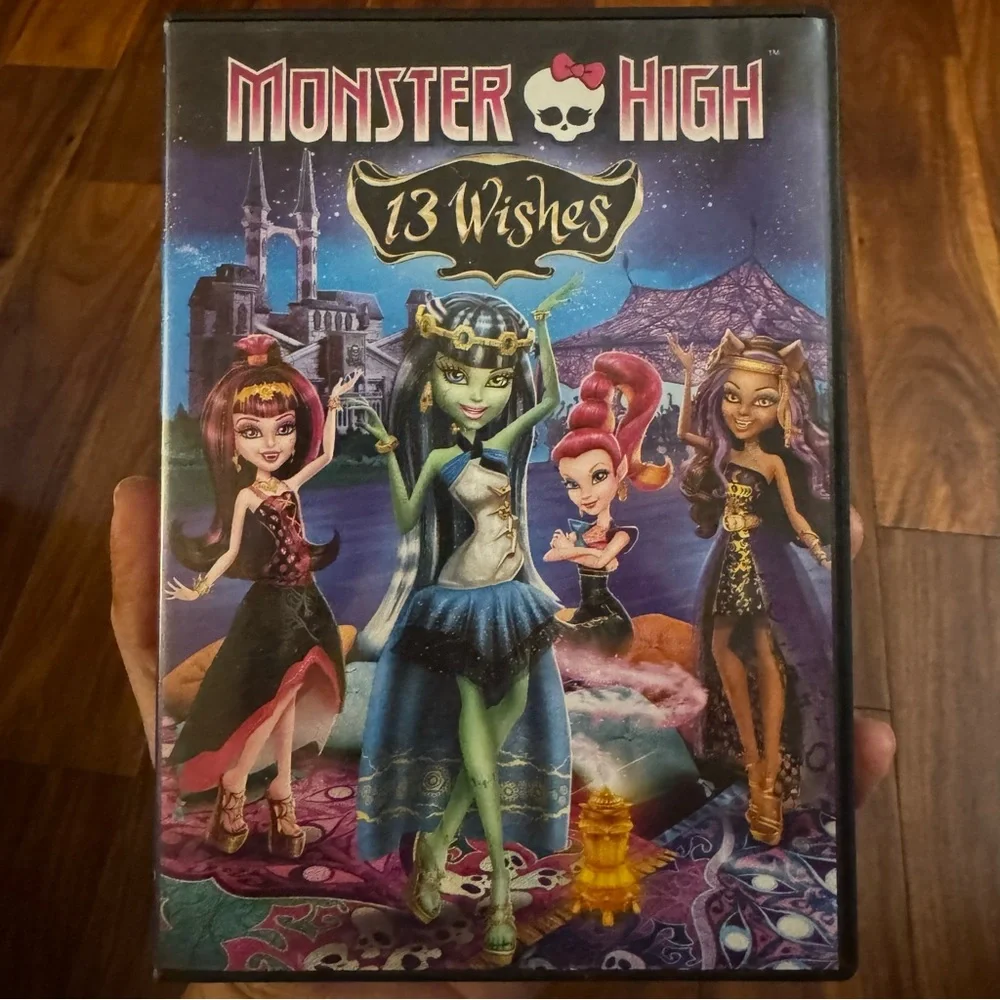 Monster High 13 Wishes DVD