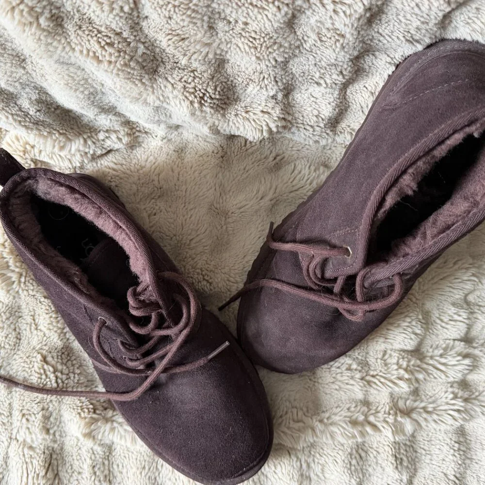 Mens Ugg Neumel Boots Dark Brown Size 11