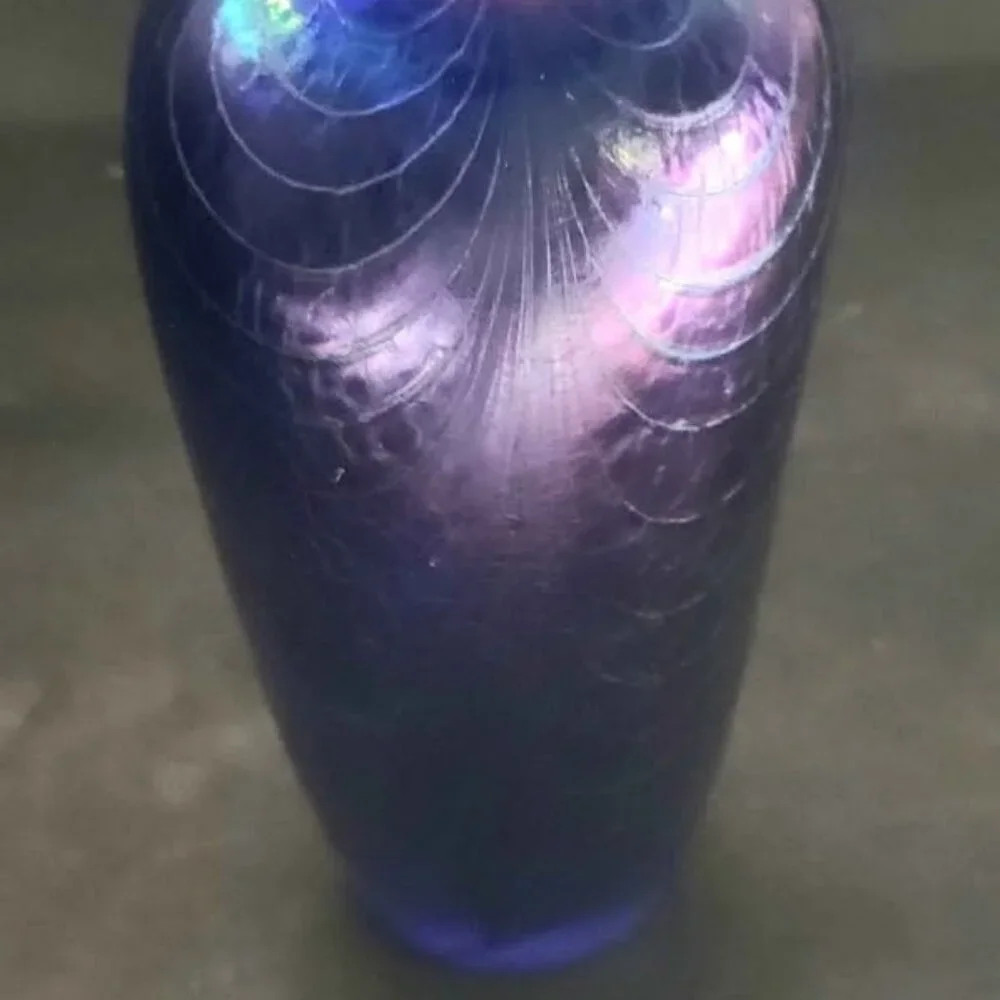 Robert Held Art Glass Bud Vase - Signed