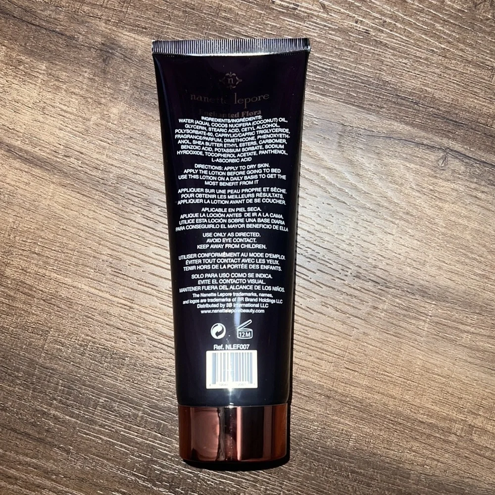 New! Nanette Lepore Enchanted Flora Body Lotion