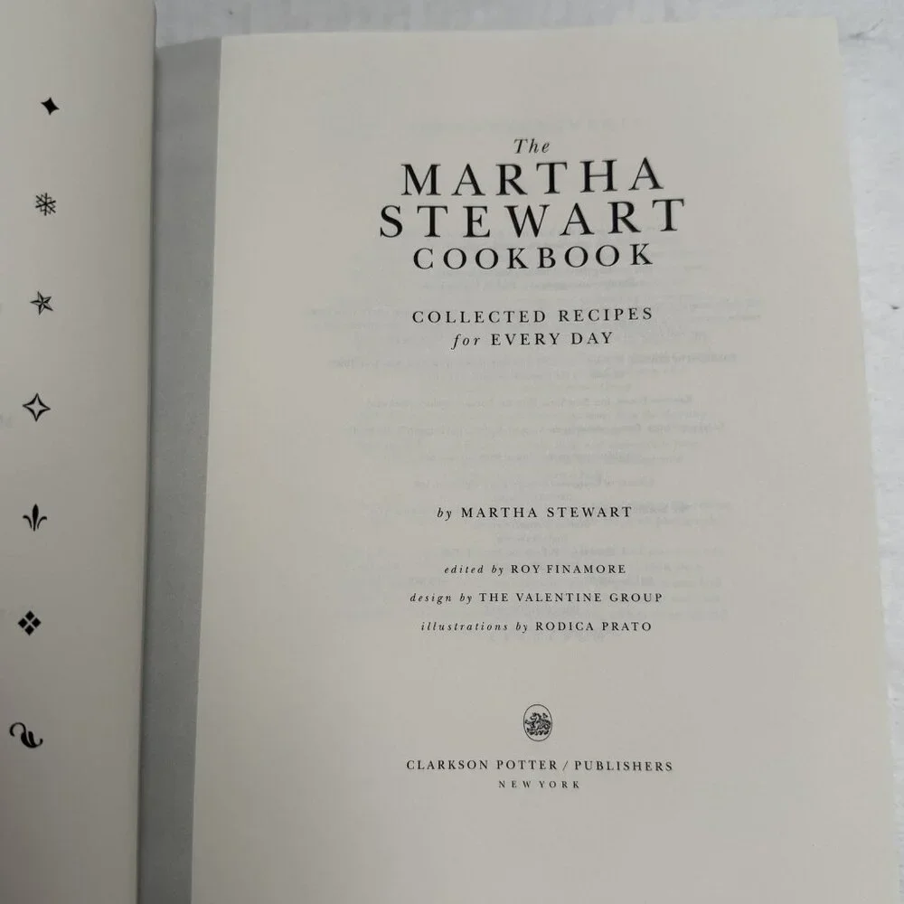 The Martha Stewart Cookbook Collected Recipes for Every Day 1995 Vintage