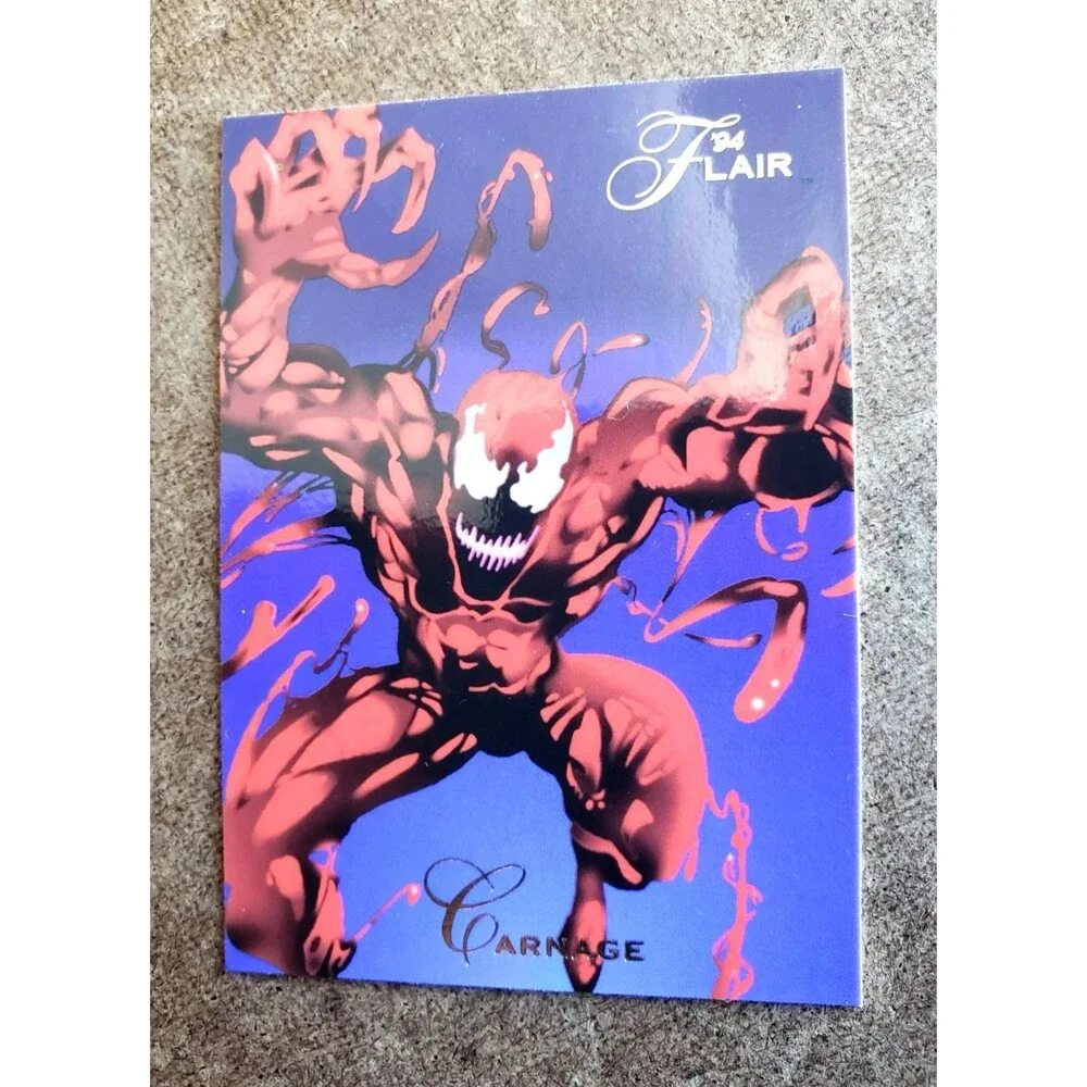 1994 FLAIR MARVEL COMICS #NNO CARNAGE MAXIMUM CARNAGE Trading Card #135 PART I