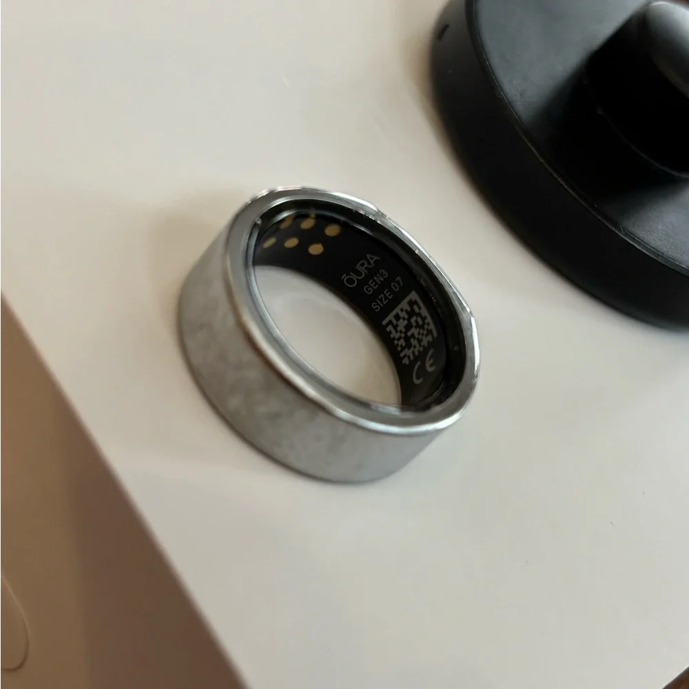 Oura size silver