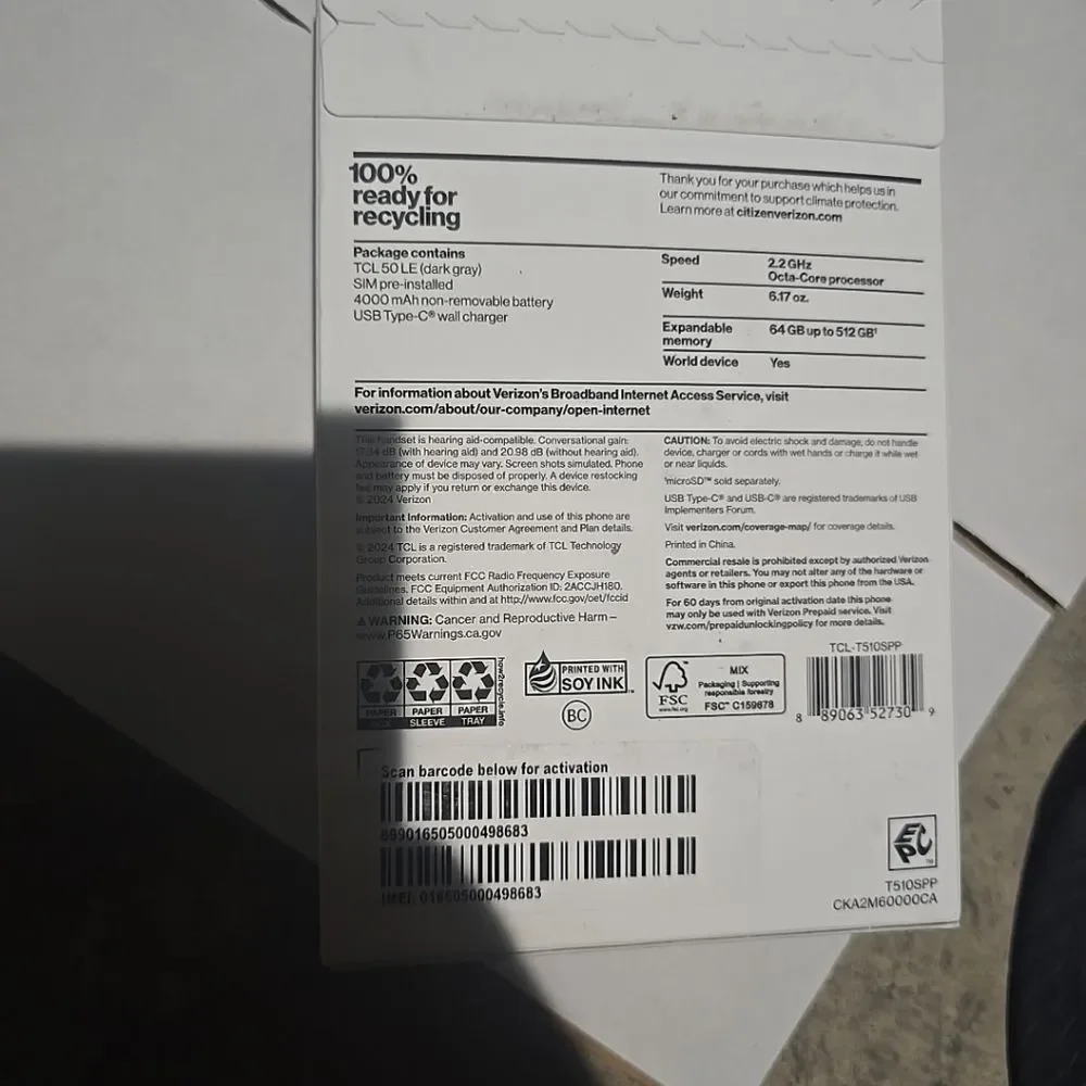TCL verizon prepaid