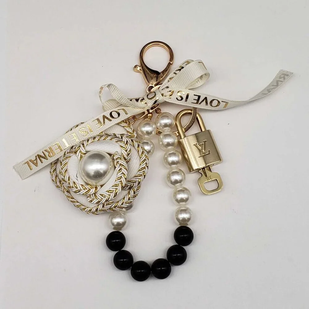 Louis Vuitton Gold Lock 🔑 Authentic LV Padlock + Unbranded Bag Charm