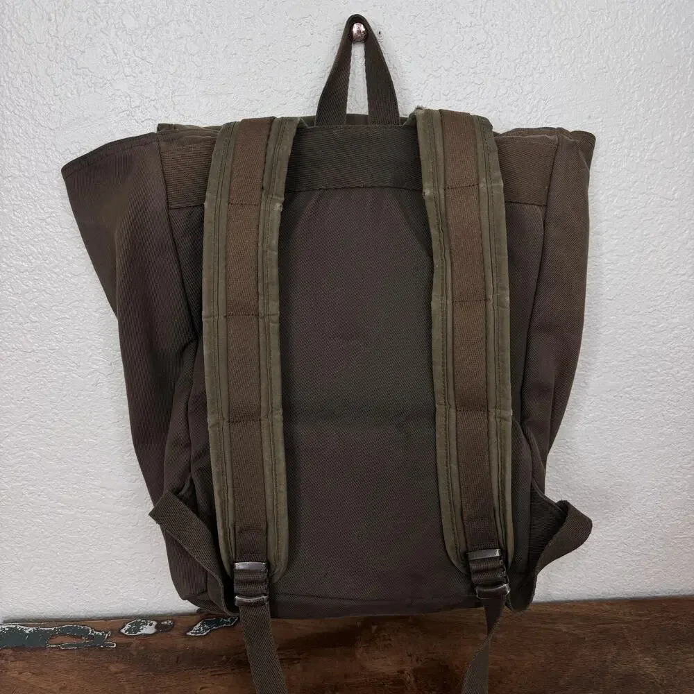 Vintage Filson Ranger Rucksack Backpack Otter Green Canvas CC Filson Workwear