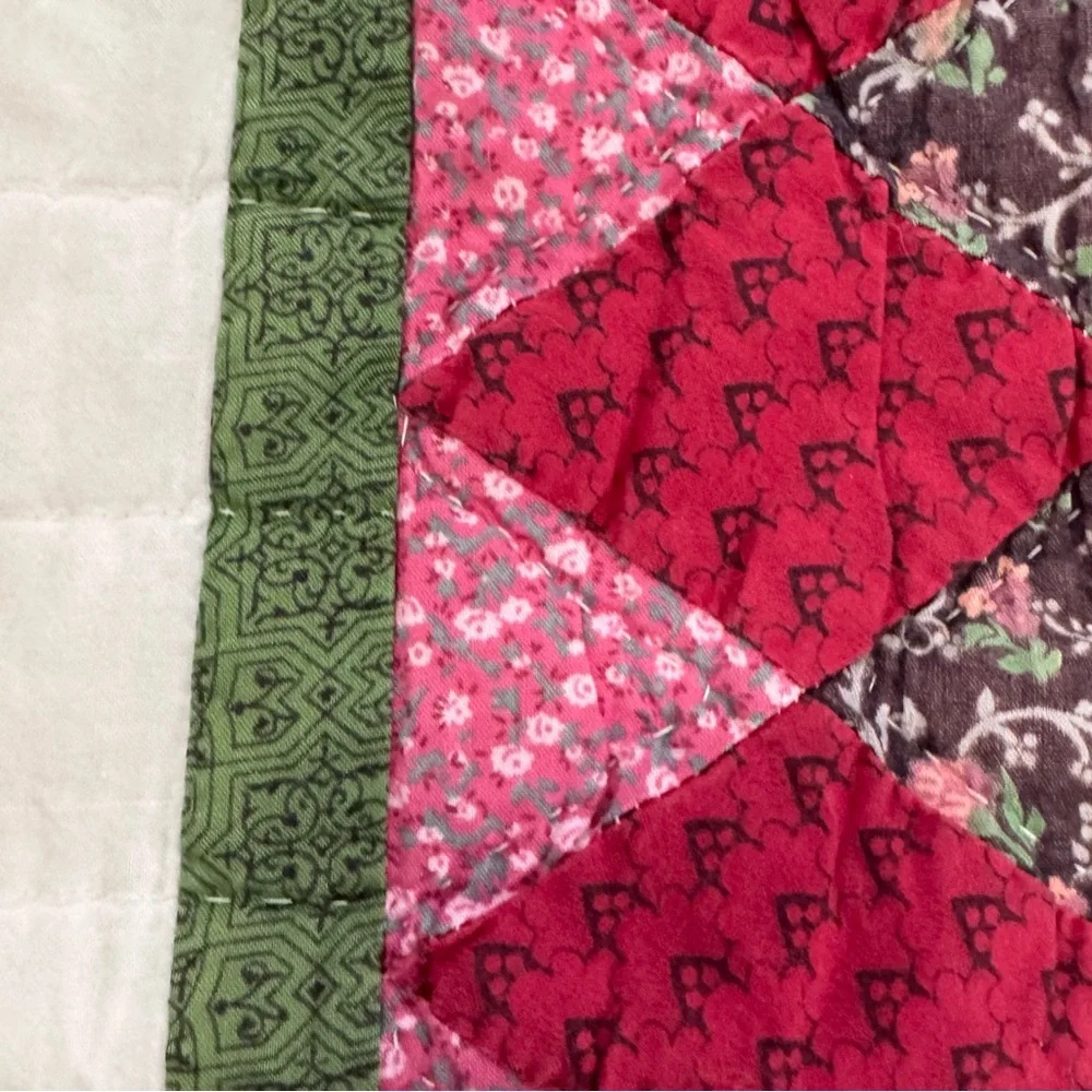 N/A squares floral