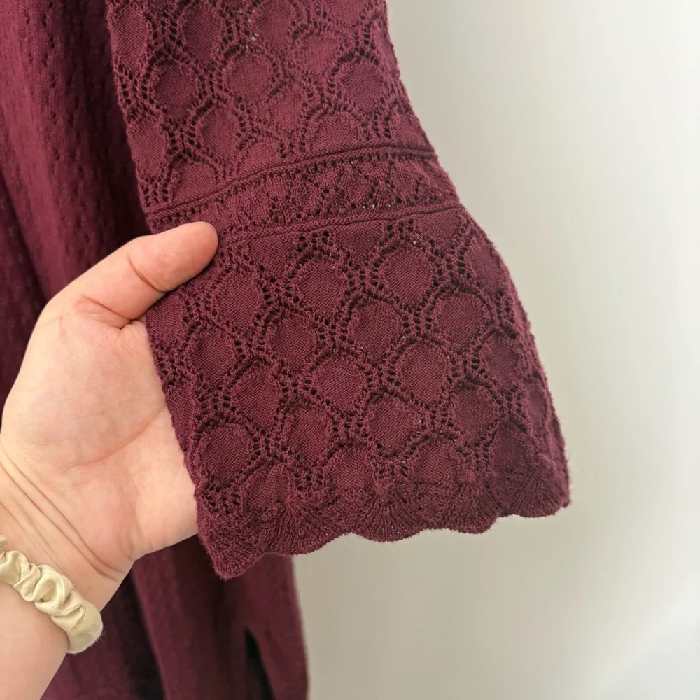 Odd Molly deep maroon
