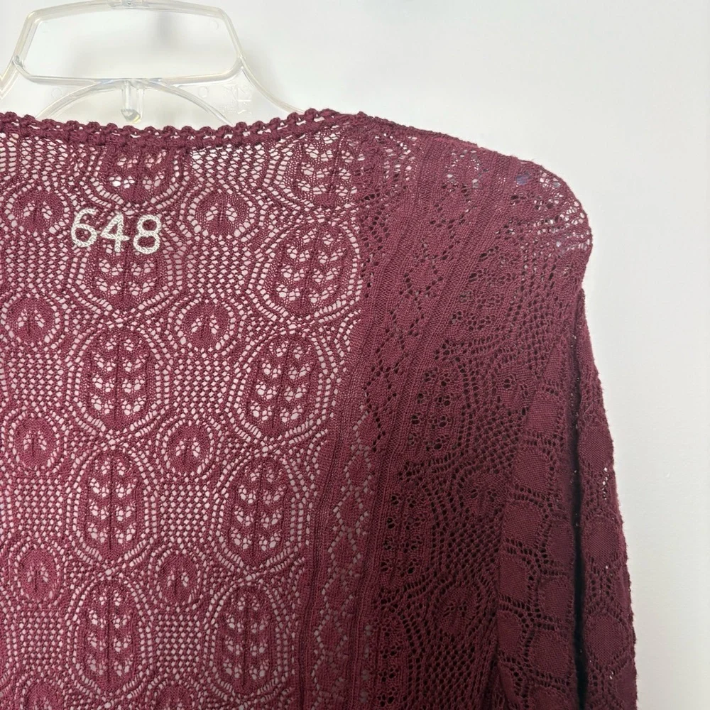 Odd Molly deep maroon