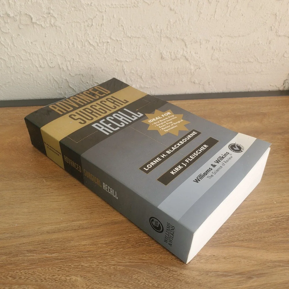 Advanced Surgical Recall by Lorne H. Blackbourne, MD Medical Paperback‎ Book