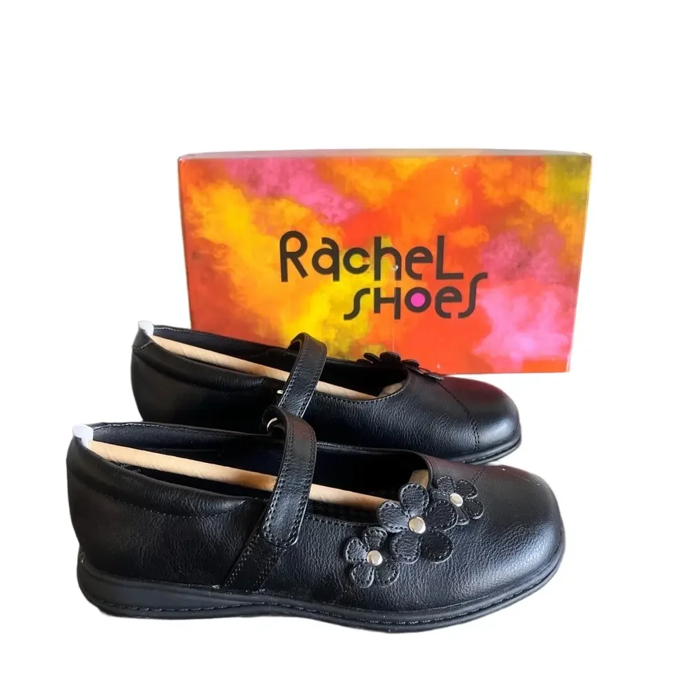 Rachel Shoes Sara Flowered Mary Jane Shoe Size 1.5 #B1132