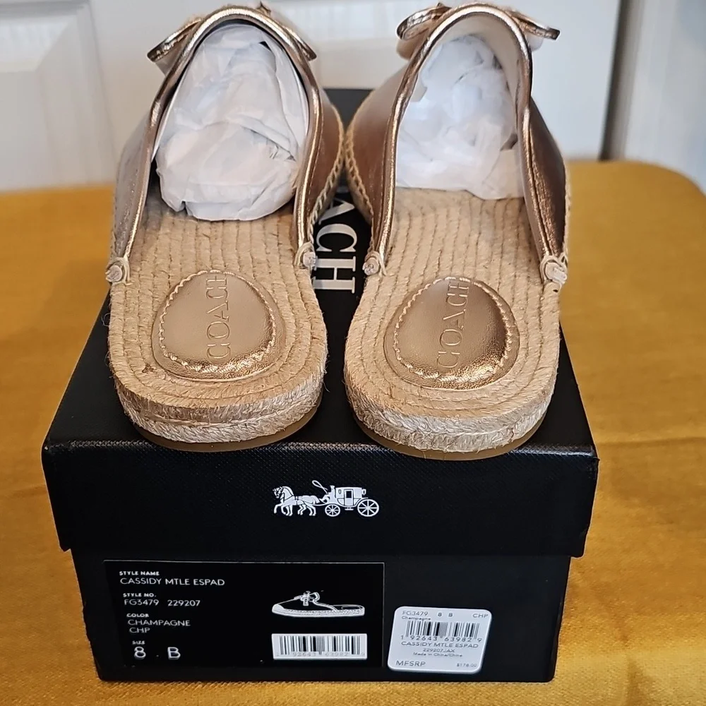 Coach cassidy espadrille