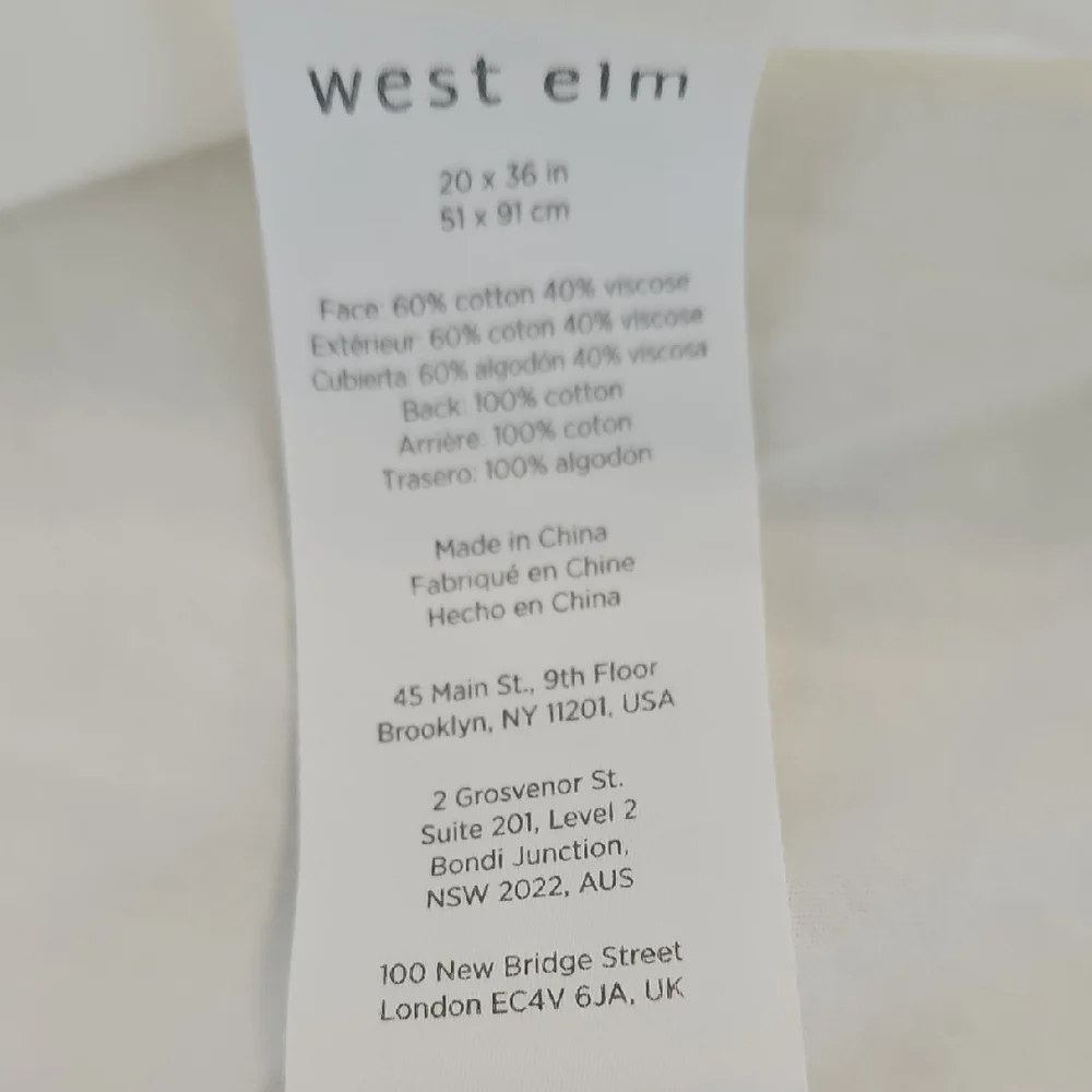 West Elm gray adds