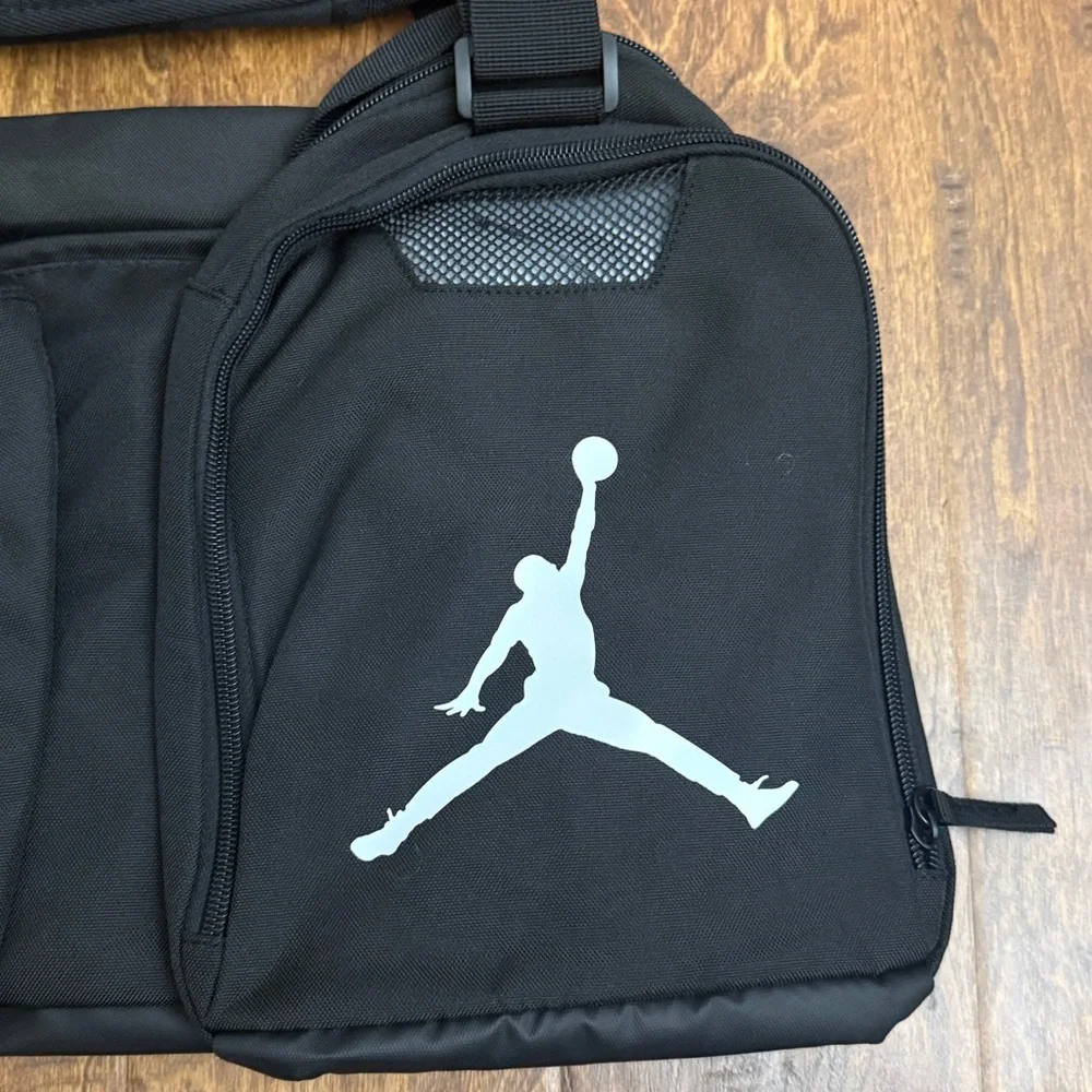 Jordan black duffel