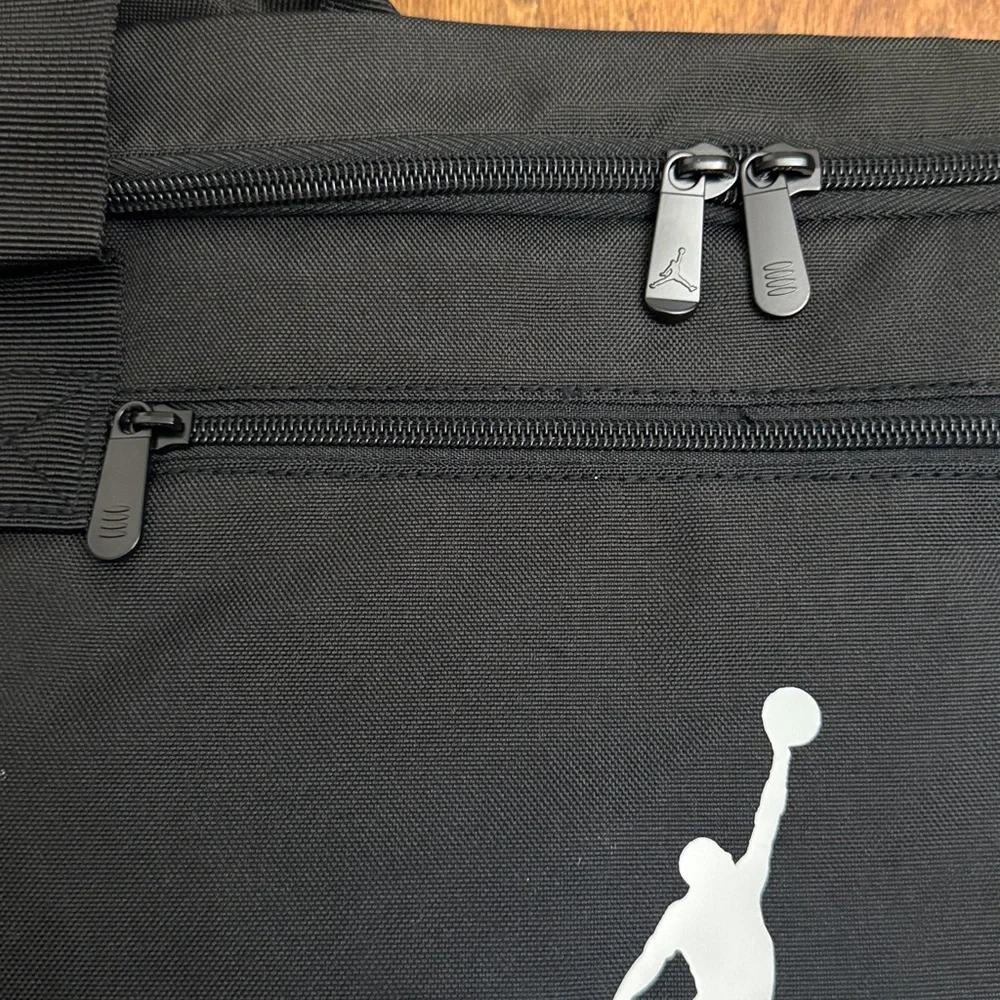 Jordan black duffel