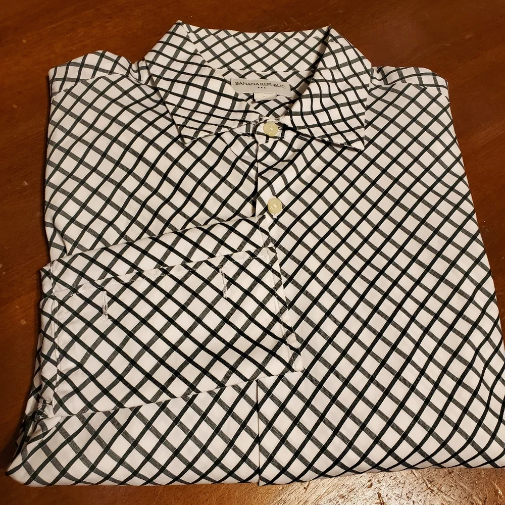 Banana Republic 16-16 1/2 Dress‎ Shirt