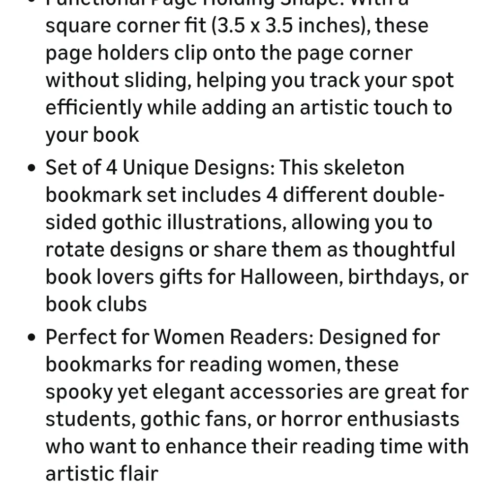 N/A set bookmarks