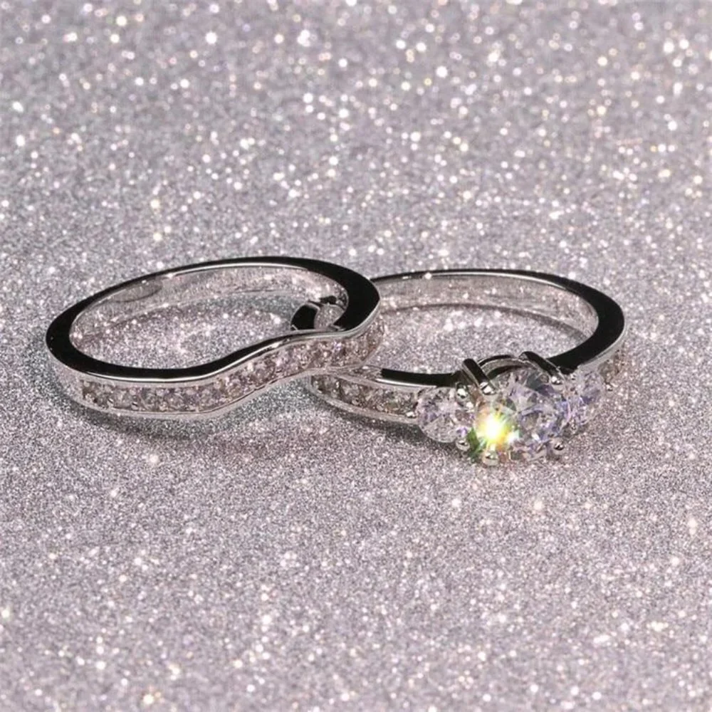 ❤️925 STERLING SILVER shiny round