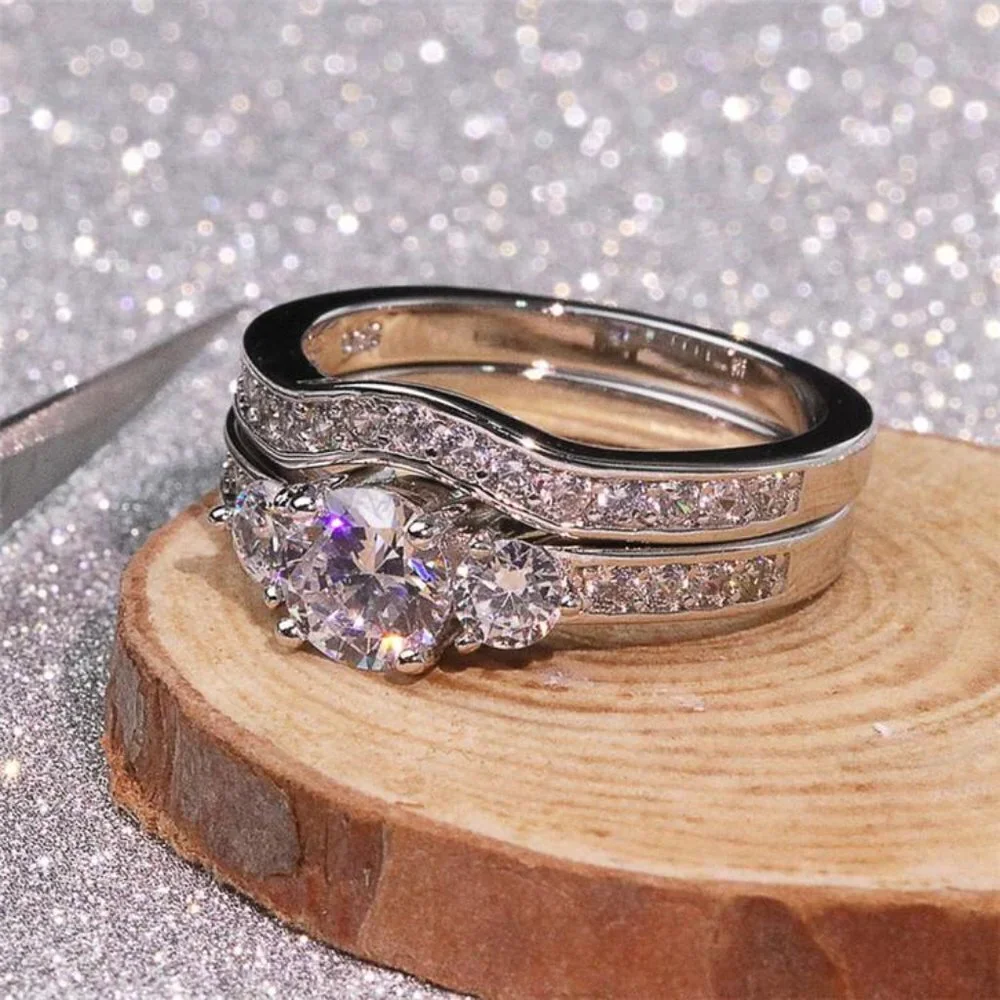 ❤️925 STERLING SILVER shiny round