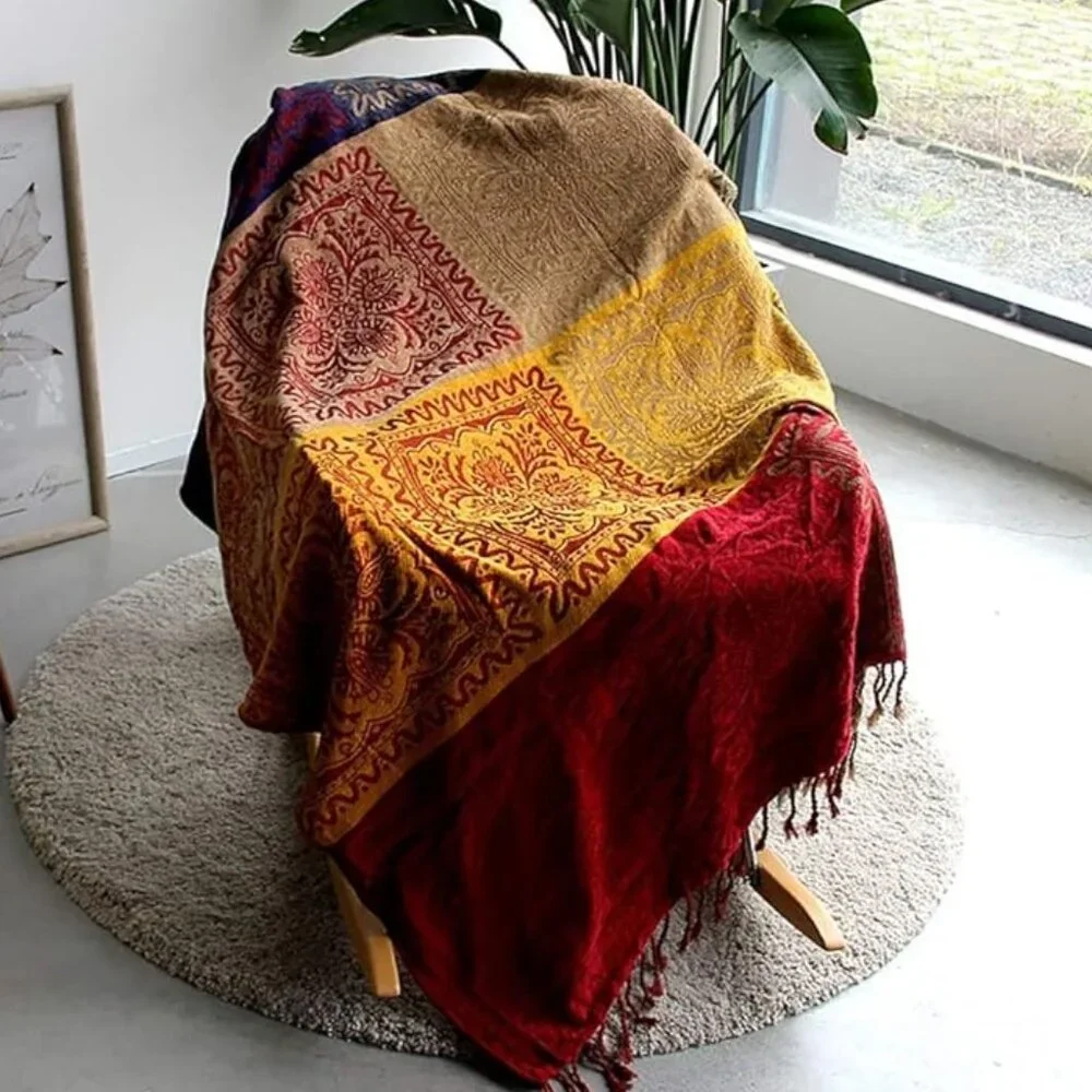 Boho Throw Blanket 60x75
