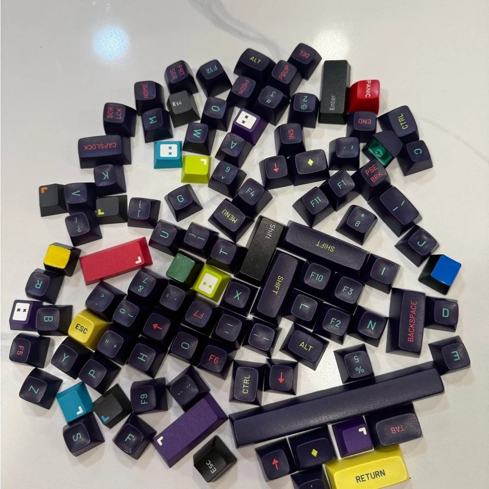 Colorful Keyboard Keycaps Set
