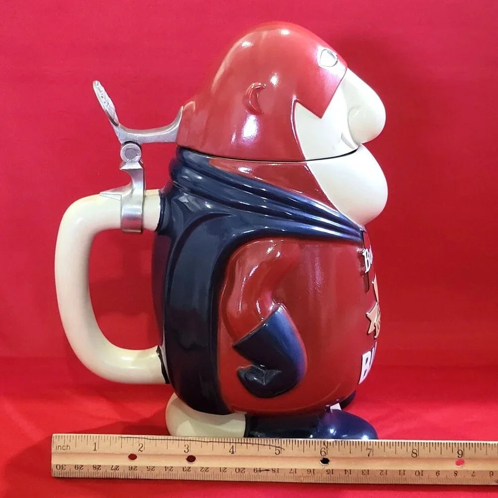 Budweiser Bud Man 30th Anniversary Beer Stein 1999