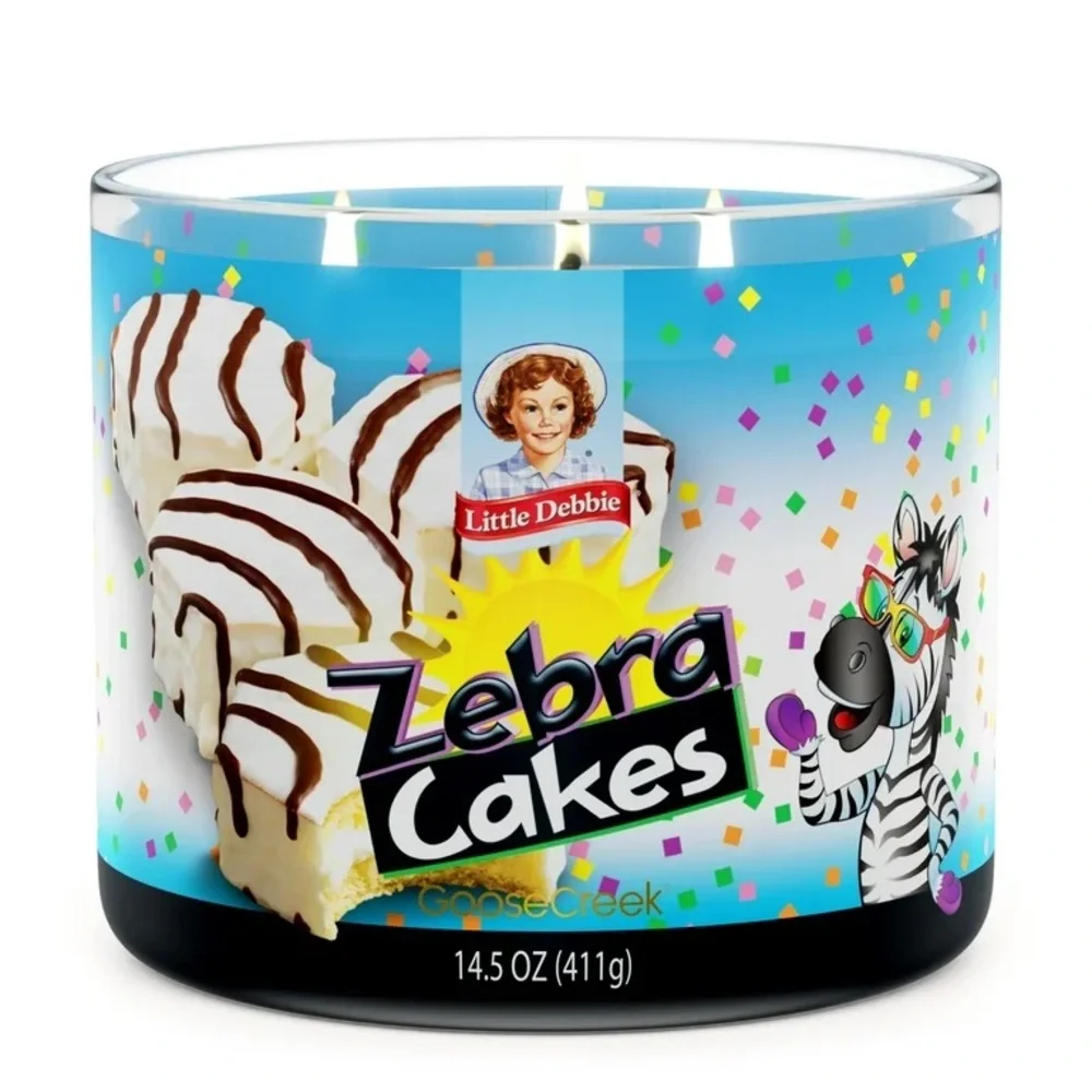 GooseCreek x Little Debbie Zebra Cakes Candle