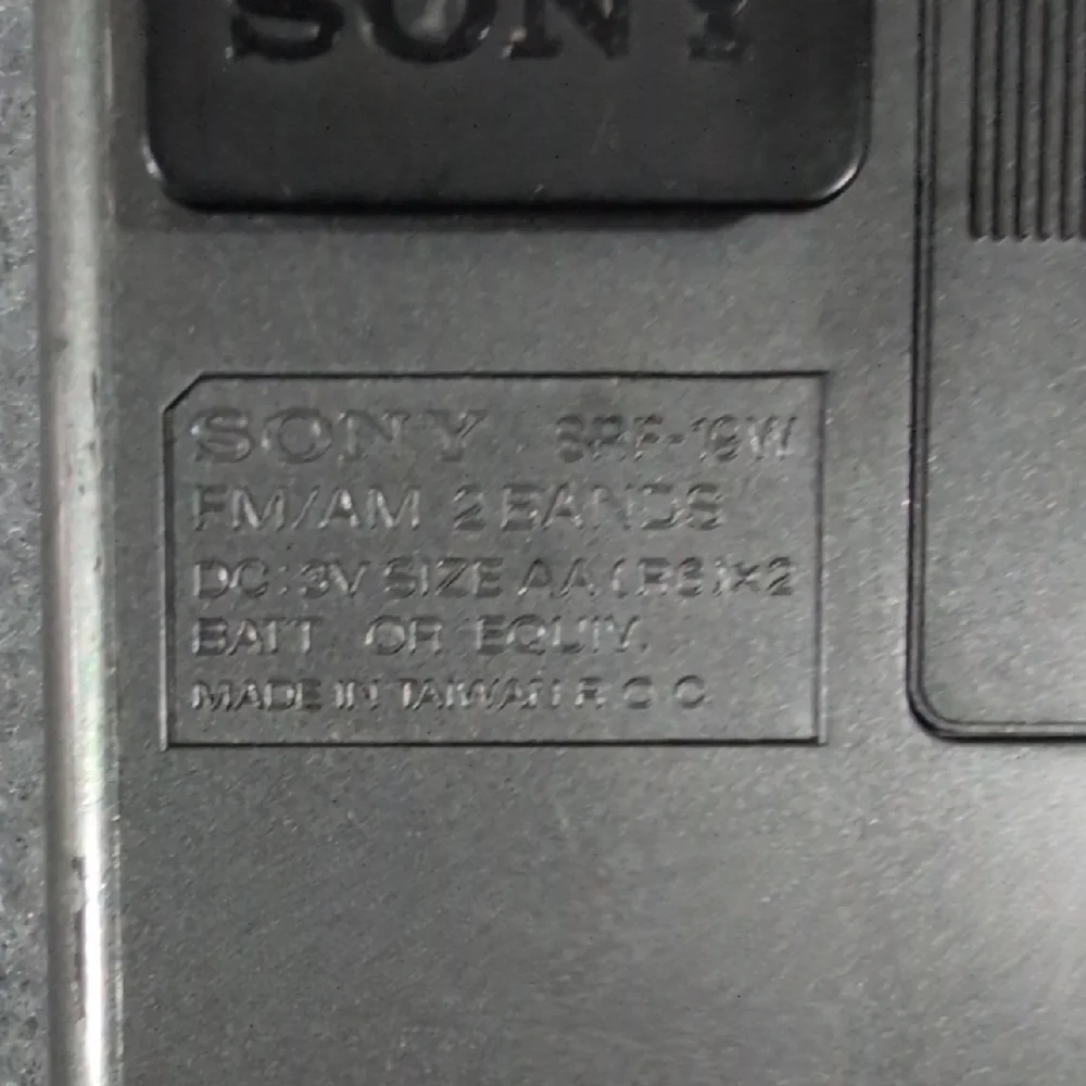 Sony vintage walkman