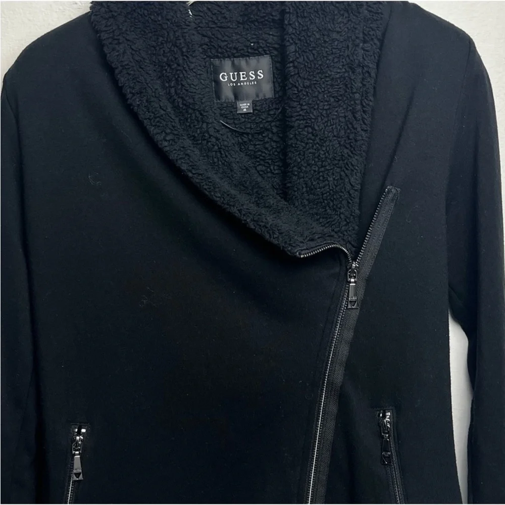 Guess asymmetrical zipper