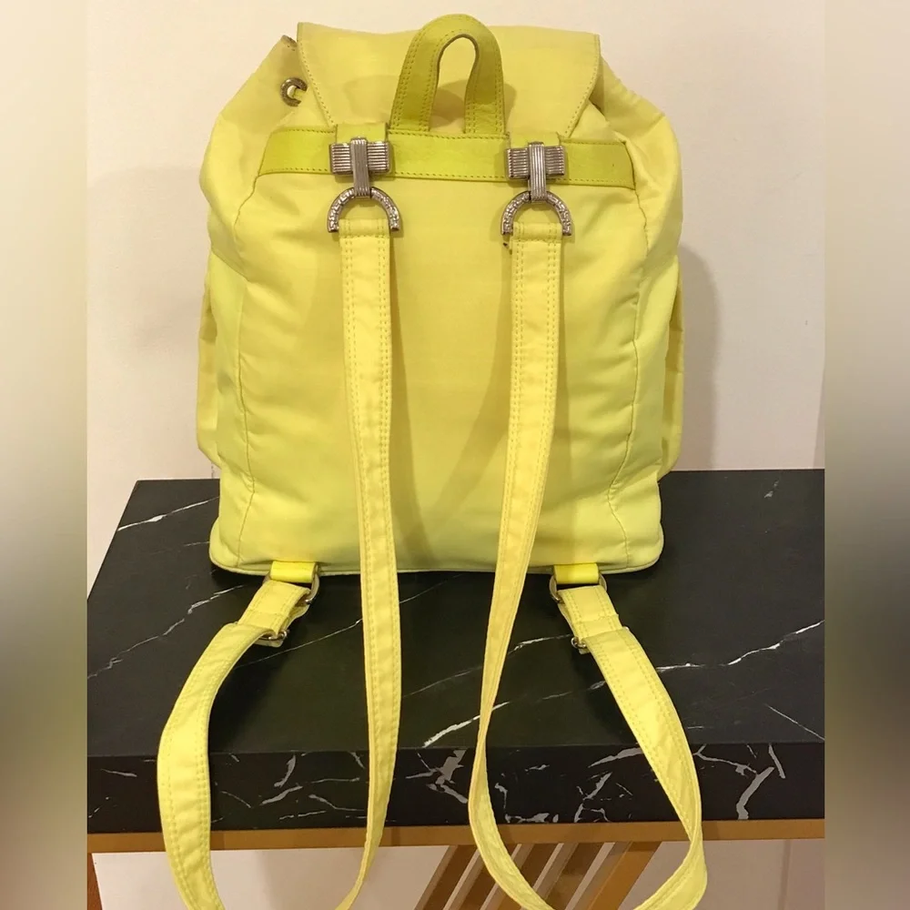 GIANNI VERSACE Signature Nylon Backpack 😍