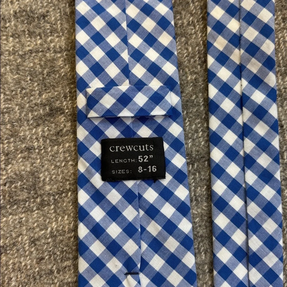 Crewcuts blue gingham