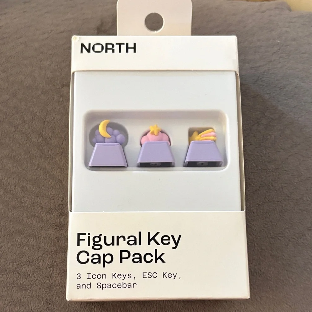 Purple Figural Key Cap Pack