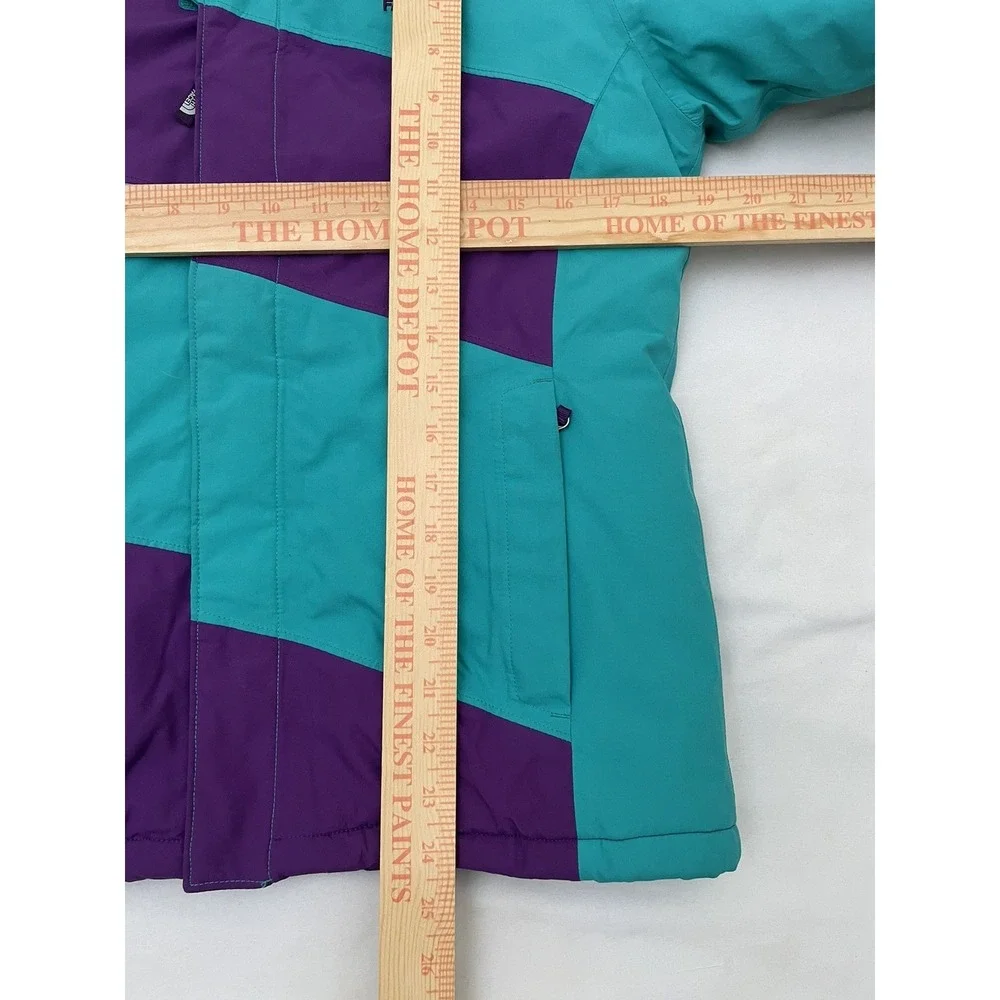 The North Face purple mid school