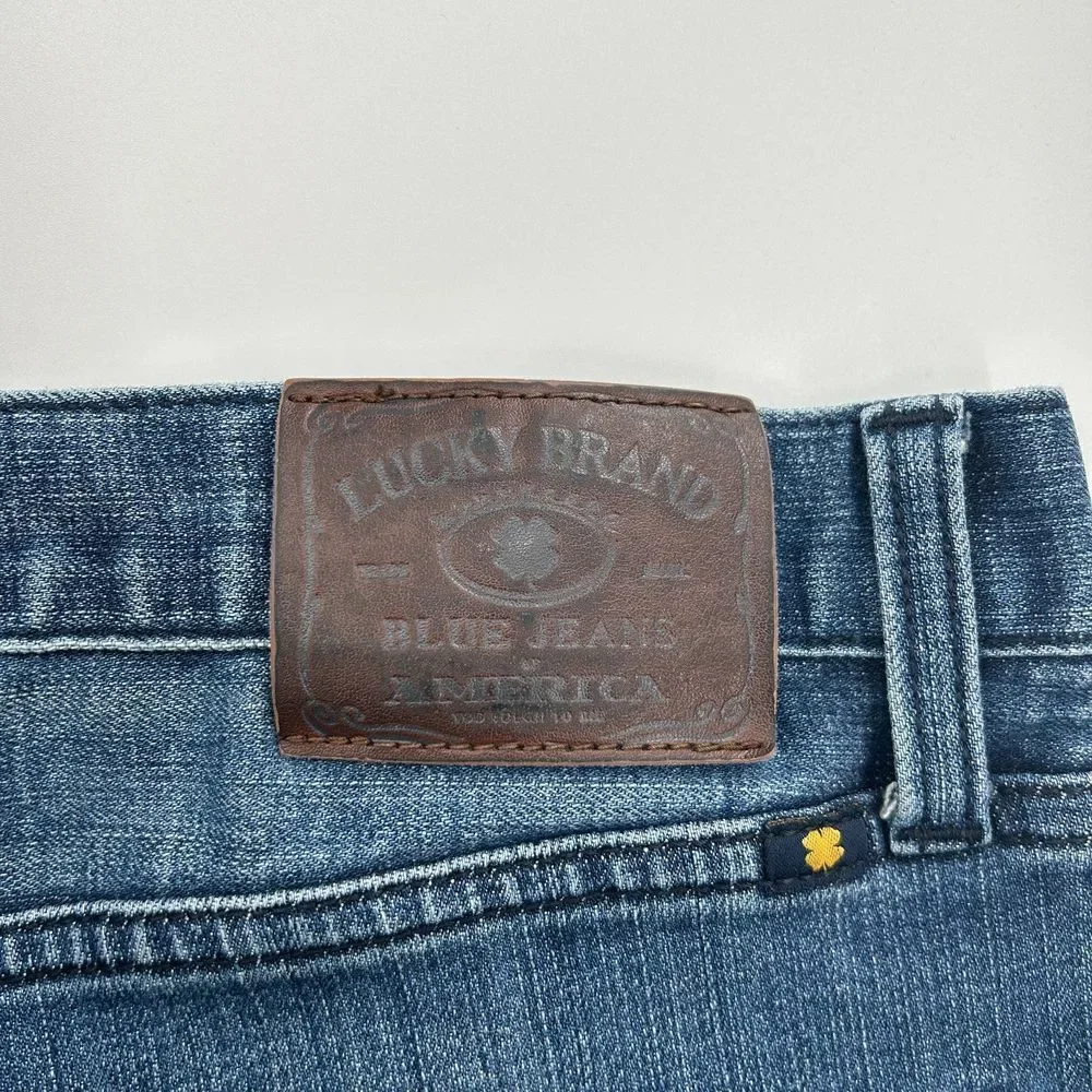LUCKY BRAND Men's 363 Vintage Straight Leg Denim Blue Jeans Size 38 x 32