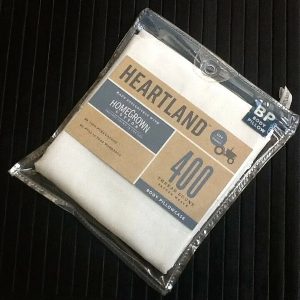 1 new WHITE color Heartland 100% Cotton 54