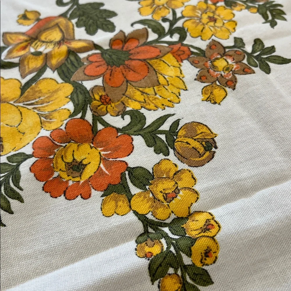 vintage tablecloth actually are beach