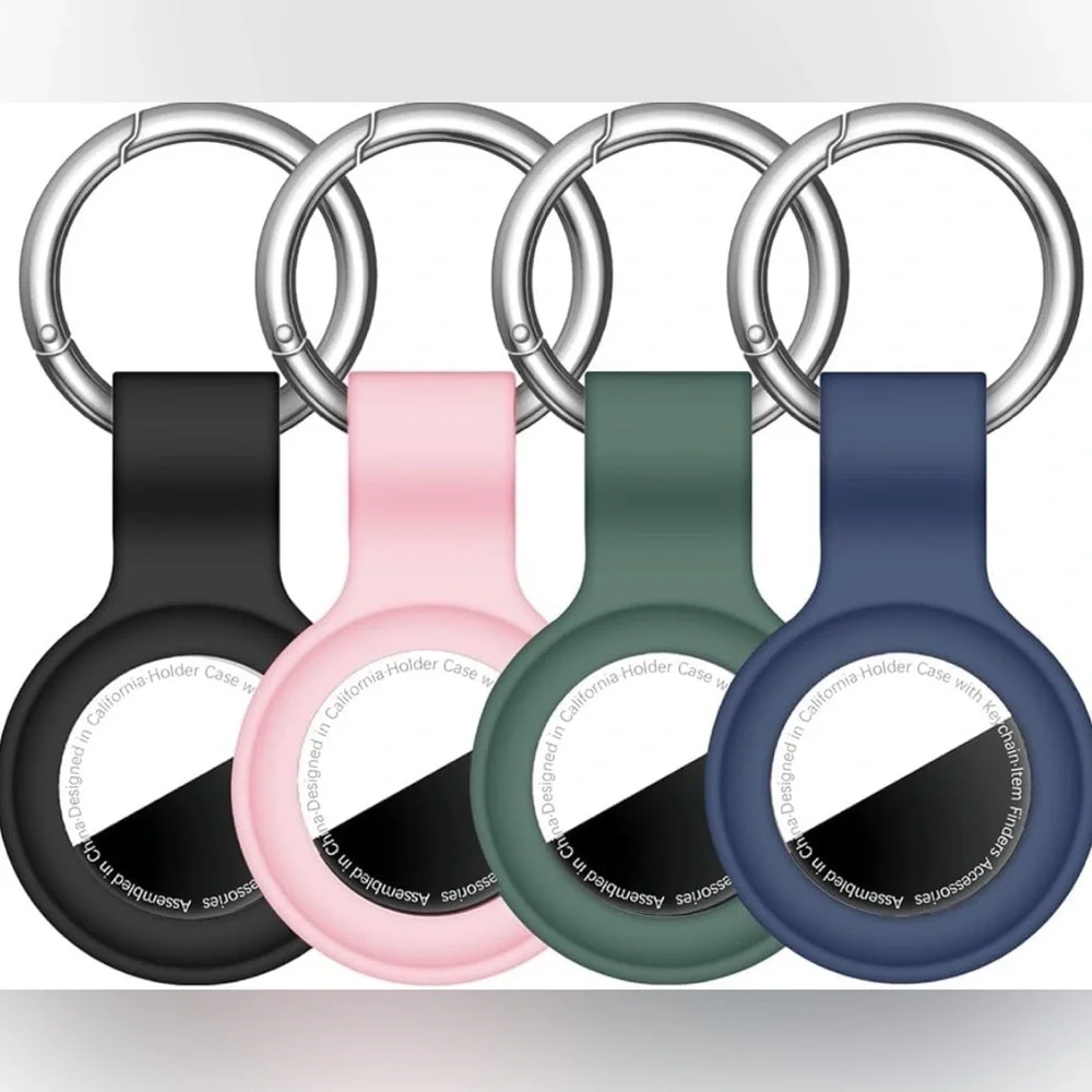 Apple Air Tag Silicone Holder 🤍✨ Choose Your Color