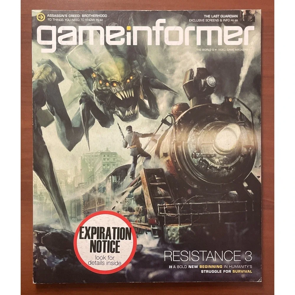 Lot of 5 Game Informer Magazines #153, 175, 208, 211, 335