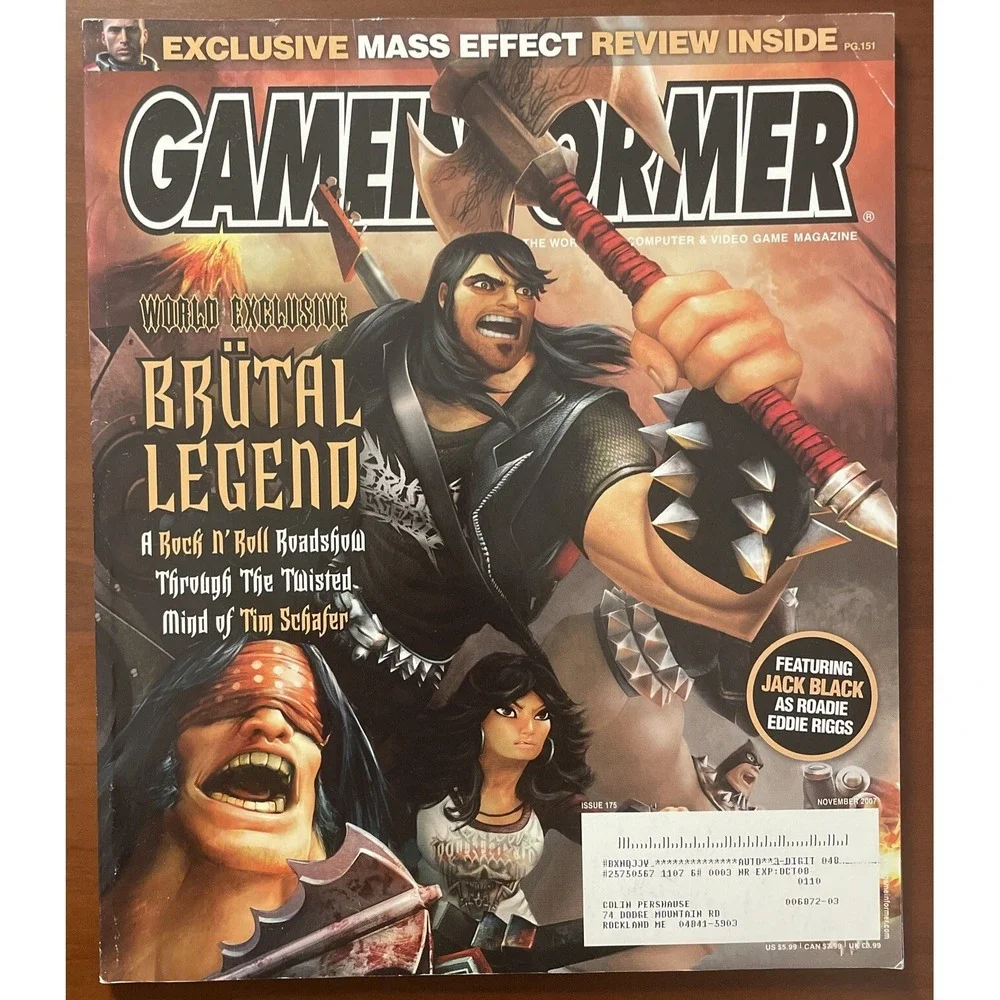 Lot of 5 Game Informer Magazines #153, 175, 208, 211, 335