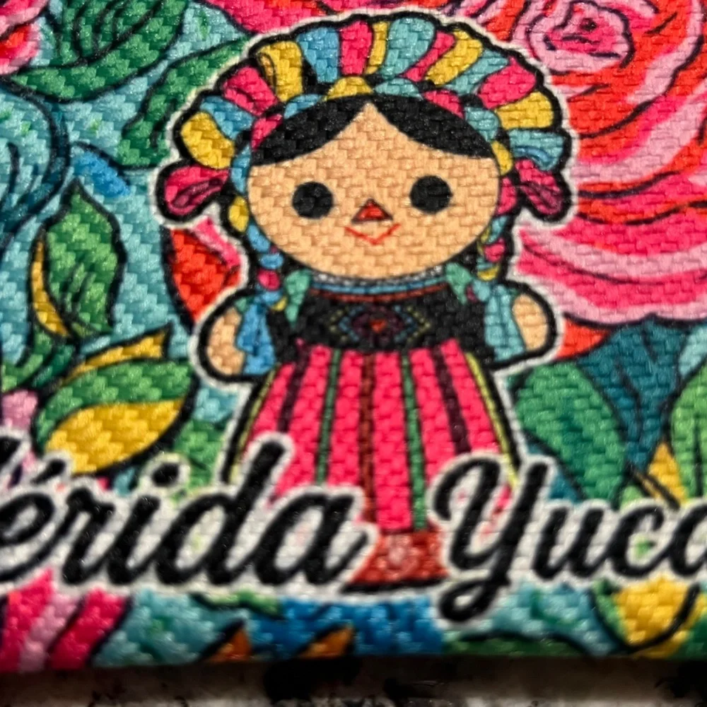 Handmade charming embroidered