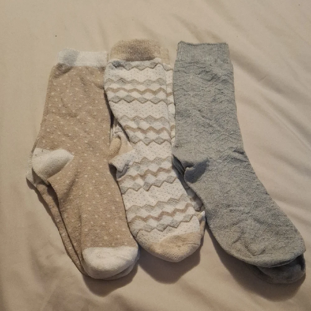 Lot Of 3 Boot Socks