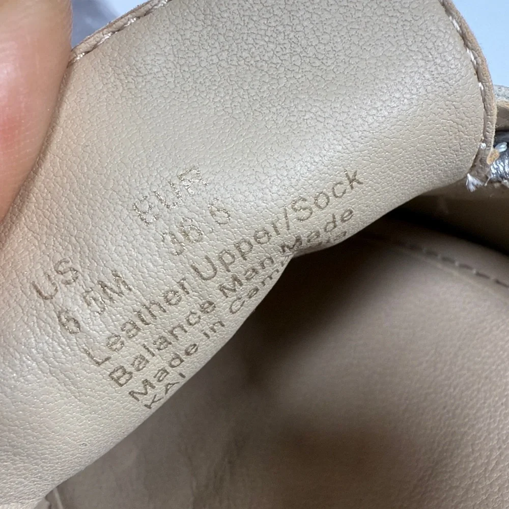 Sam Edelman Kai Espadrille Leather Slip-on Shoe in Silver NWOT S-523 Sz 6.5