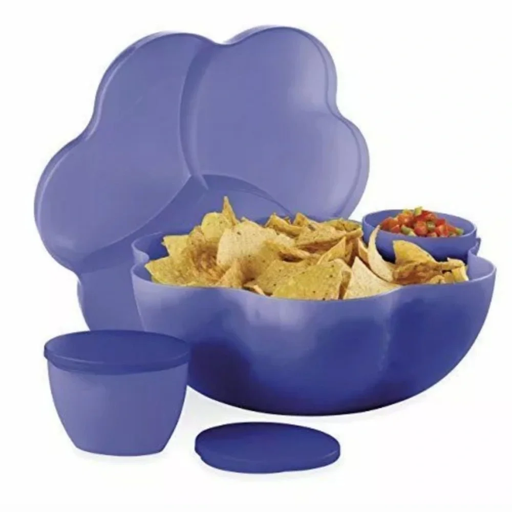 Tupperware flower shape