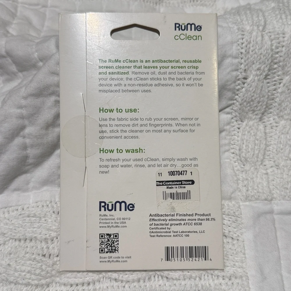 RuMe cclean new