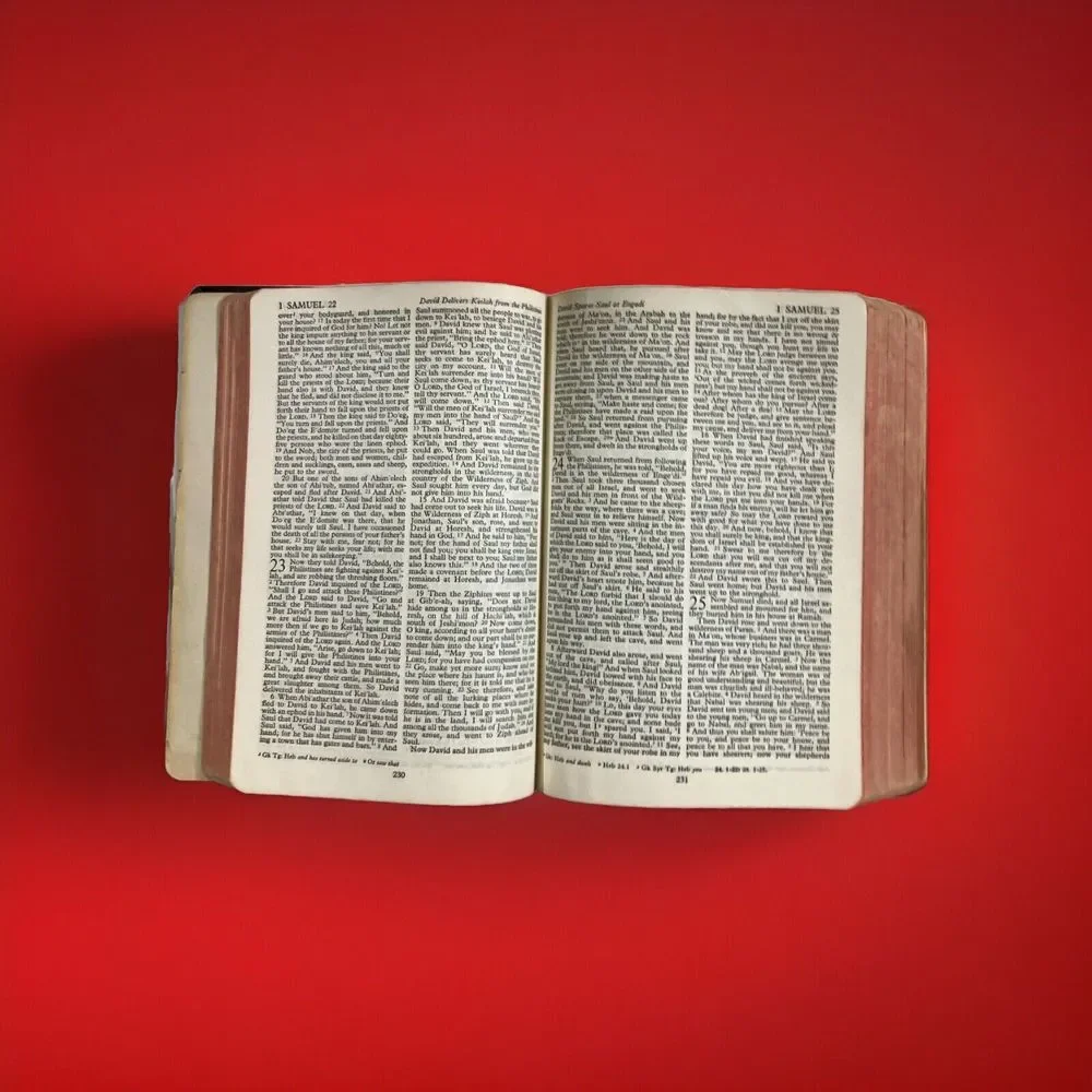 Vintage Nelson Holy Bible‎ RSV Revised Standard Version 1953 Hardback Blue Old