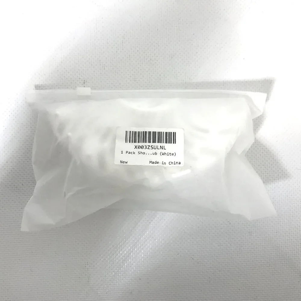 Bathtub Shower Hair Catcher White Silicone