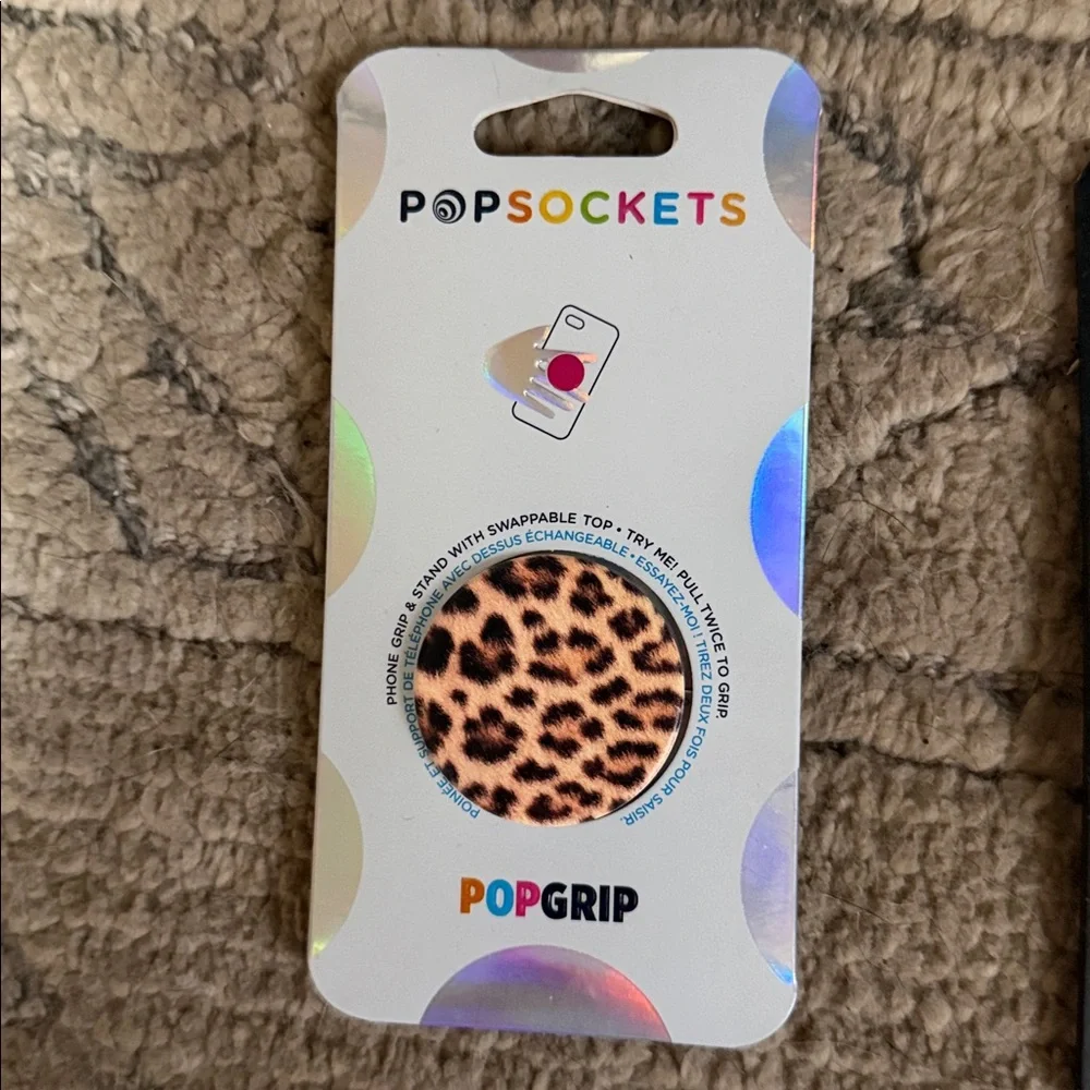 PopSocket stylish leopard