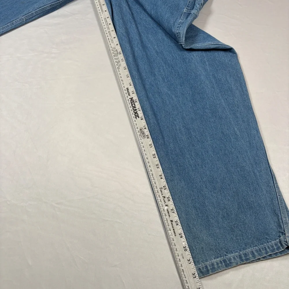 VTG Chevignon Conquest WP Overalls Mens Large Blue Denim Western Workwear 90's